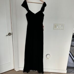 Birdy Grey Black Maxi Dress/bridesmaid
